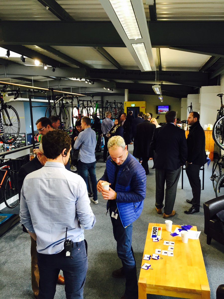 RetailExIreland's tweet photo. @cyclesuperstore showing us how it's done at their impressive premises in Tallaght! #CaseStudyVisit #ThisIsRetail https://t.co/IEgr3K2Hqw