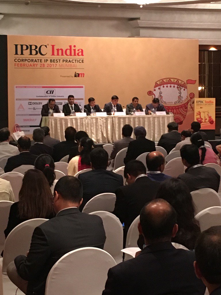 IAM_Alerts's tweet photo. Final session of #IPBCIndia now underway - "Make in India" and what it means for IP strategy. https://t.co/jOXSB7BgfN