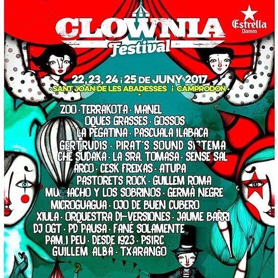 Ojo_BuenCubero's tweet photo. Ens veiem al @clowniafestival ! #Clownia2017 https://t.co/zVbjQVL2WU
