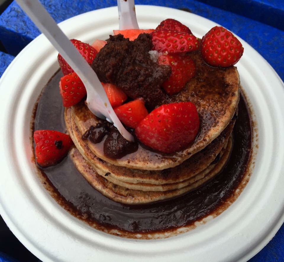 It's #PancakeDay and <a href="/bennybuttonstea/">OSU Coconuts</a> will be serving up some #vegan #coconut #pancakes in Camden today. Best pancakes ever!