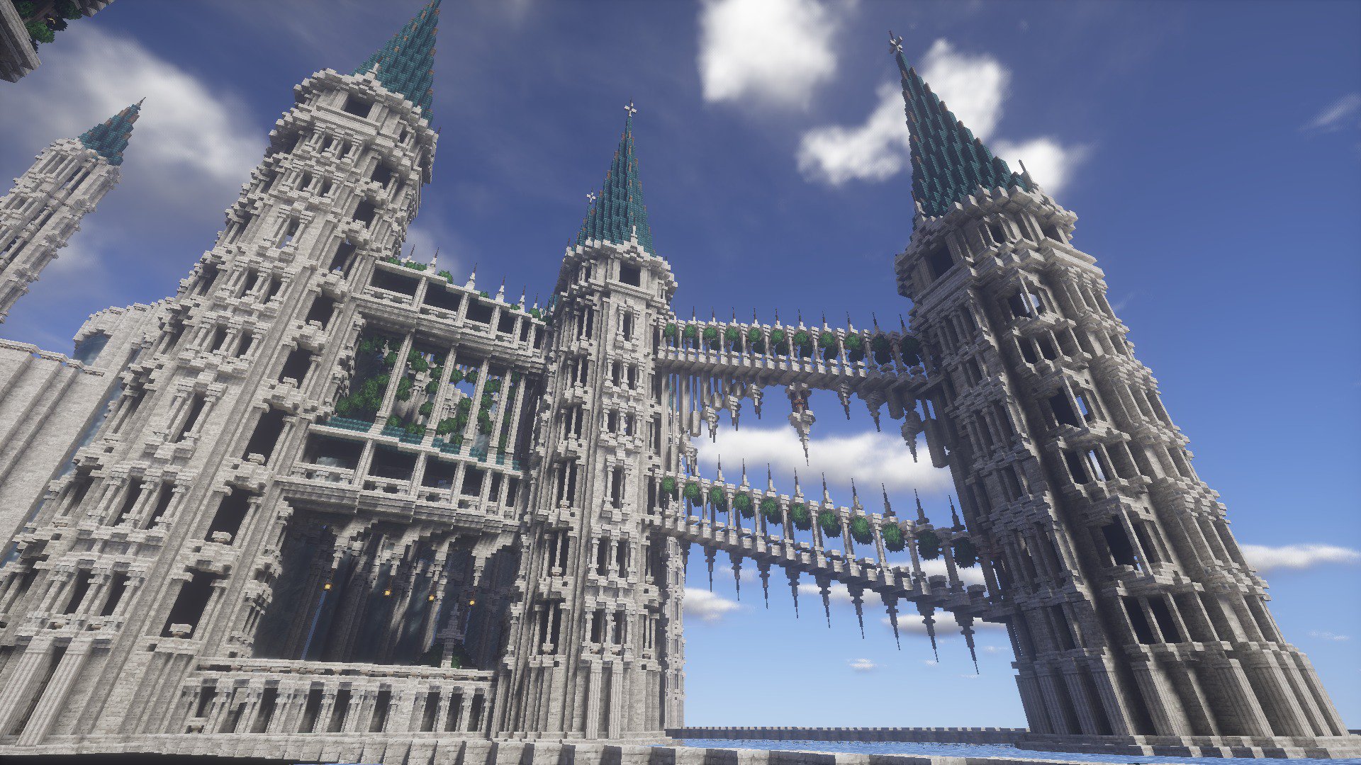 Zeal マインクラフト ミュンツェヴェルトちらみせ カード全部切ったので あとは公開までお楽しみに 円柱の塔や 白い建材のお城は初めてで楽しんでます T Co Hrbphnhrh6 Twitter