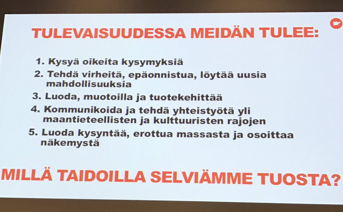 ViestiRy's tweet photo. Koneet ja tekoäly ottavat haltuun osan työstä - silti ihmistä tarvitaan mm. kysymään, tekemään virheitä ja viestimään! #rytmihäiriö https://t.co/vqwh4P6Eyn