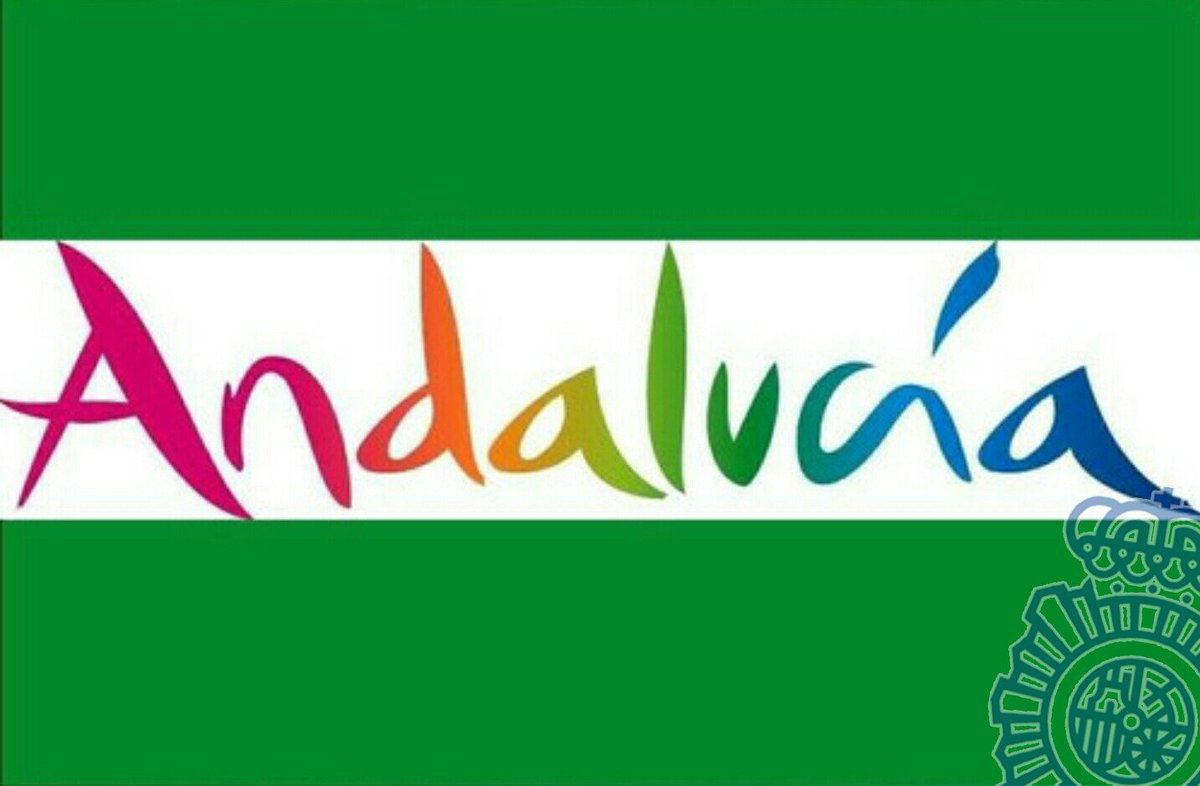 policia's tweet photo. #FelizDíadeAndalucía a todos los andaluces (de nacimiento o de corazón💚) Orgullosos de velar siempre por vuestra seguridad ¡Felicidades! https://t.co/cRsyXPStdI