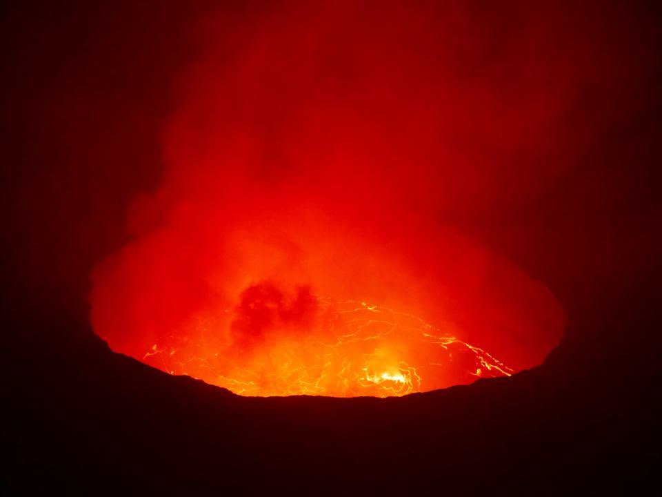 It's #TravelTuesday Discover one of the world's largest lava lakes #Nyiragongo  <a href="/gorillacd/">Virunga National Park</a> <a href="/amahorotours/">Amahoro Tours</a>