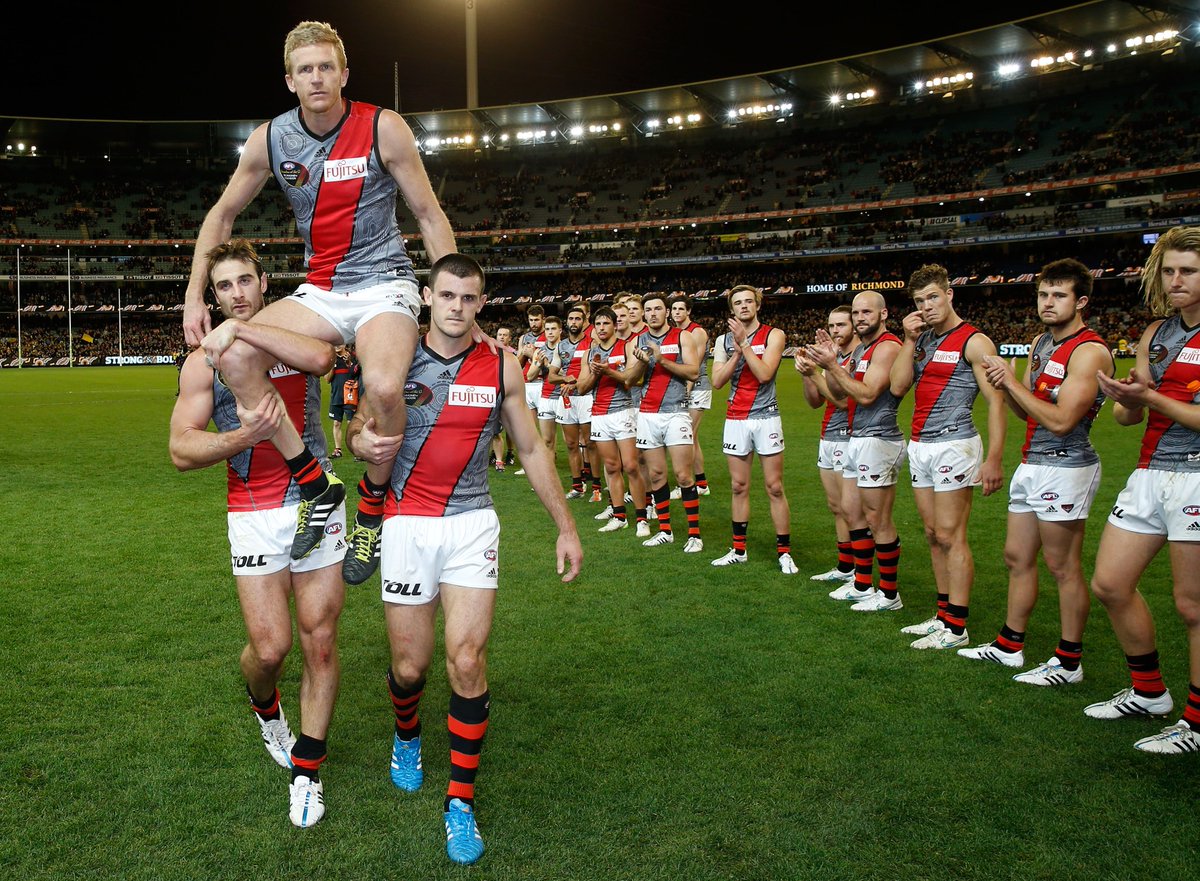 essendonfc's tweet photo. We want to know what your favourite Dustin Fletcher moment is! Use #FletchIsBack https://t.co/dhSdU3GHnO