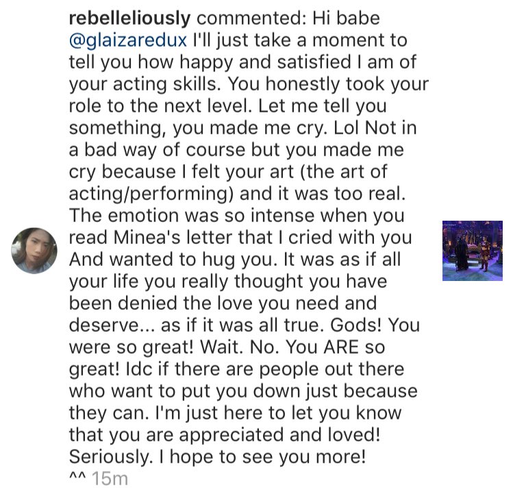 glaizaredux's tweet photo. Your words mean a lot to me. Thank you #BalikEncantadia https://t.co/OUC9pPun7R