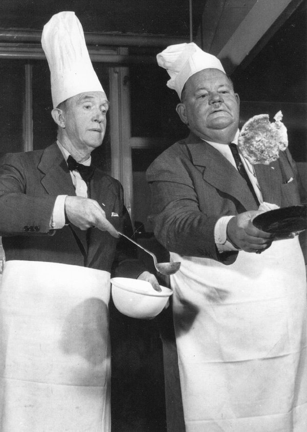 Stan_And_Ollie's tweet photo. Enjoy your pancakes today https://t.co/MzHHWTEgkZ