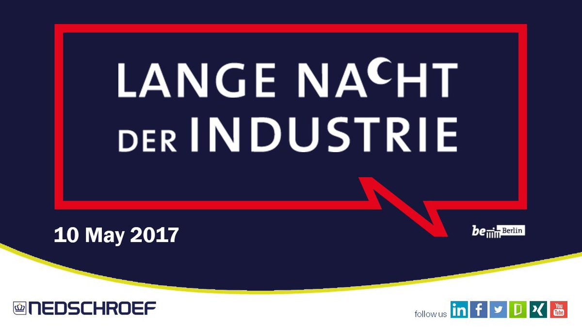nedschroef's tweet photo. Interested in a '#fastenating' look behind the scenes? You're welcome to visit us during the Berlin #LNDI on 10 May. https://t.co/vcJEpZeVUc https://t.co/GoOTFlsMCi