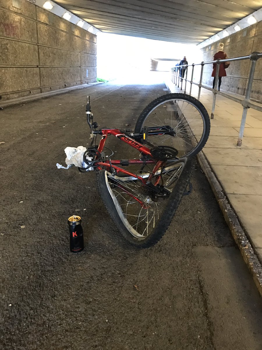 When a bike ride goes wrong....