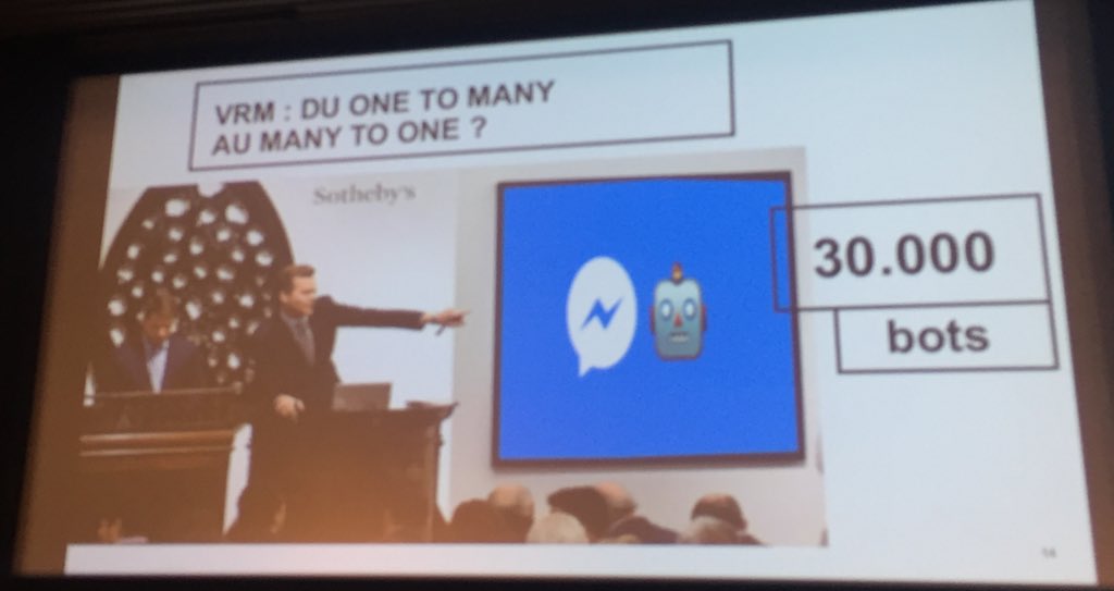 gperdereau's tweet photo. 30 000 bots développés fin 2016 ⚙️💬 : passer du #OneToMany au #ManyToOne ! #MomentMarketing #MomentisKing @HavasMediaFR https://t.co/o75MFVa0L5