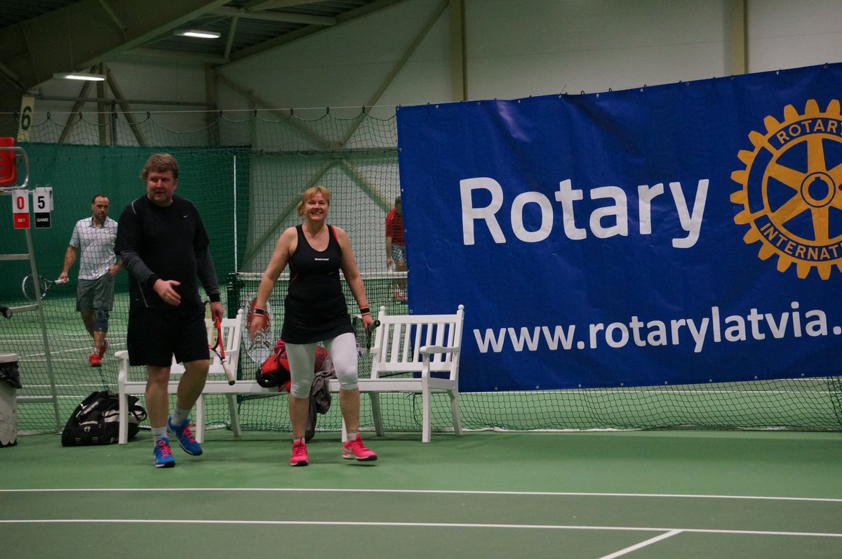 RotaryLatvia's tweet photo. Noslēdzies 3. Rotary labdarības tenisa turnīrs https://t.co/GxCntwQcXn https://t.co/HmFKt2wb4L