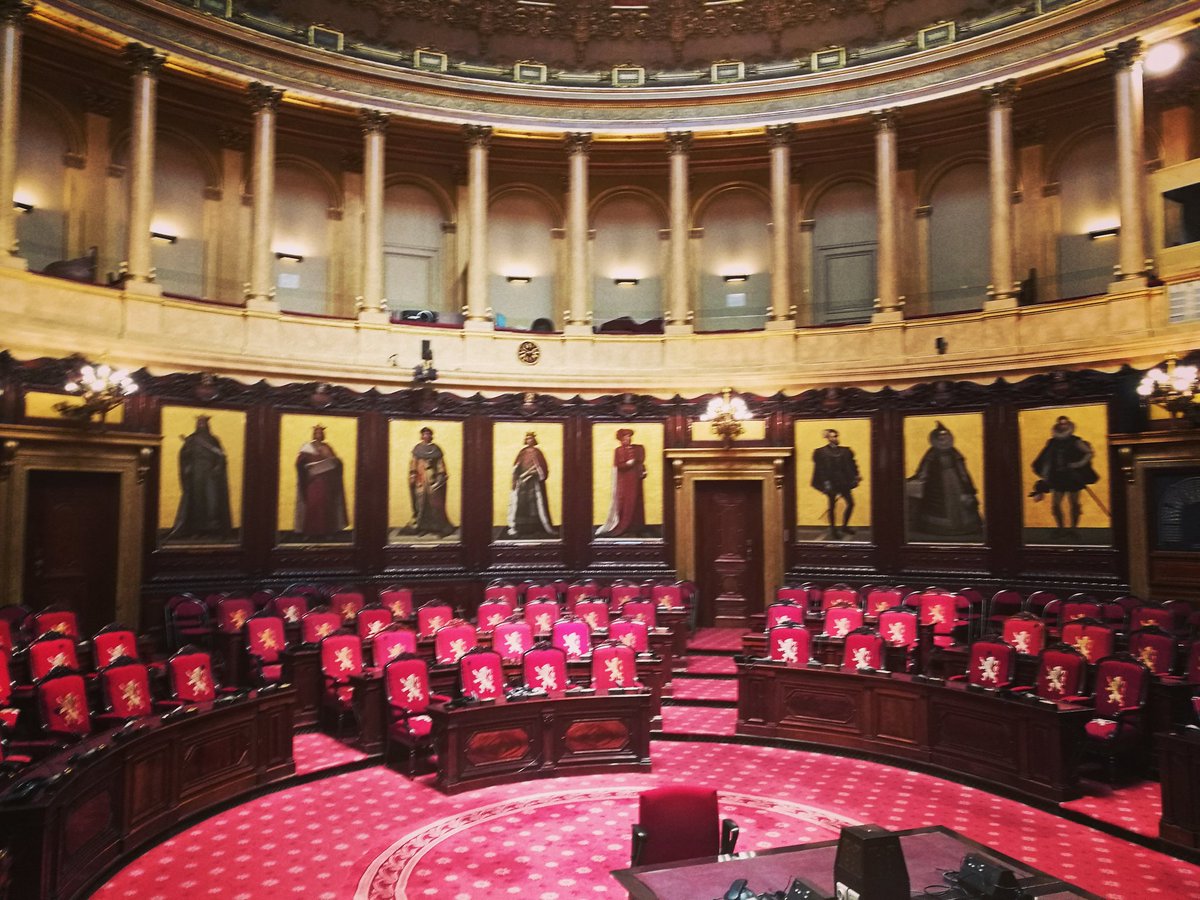 Le Jeugd Parlement Jeunesse a commencé ! #jpj17 #politics #belpol #youth #senate