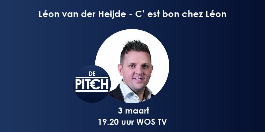 De laatste pitch van het 2e seizoen wordt gehouden door: Léon van der Heijde van C’est bon chez Léon. Vanavond 19.20 uur <a href="/wosmedia/">WOS</a>