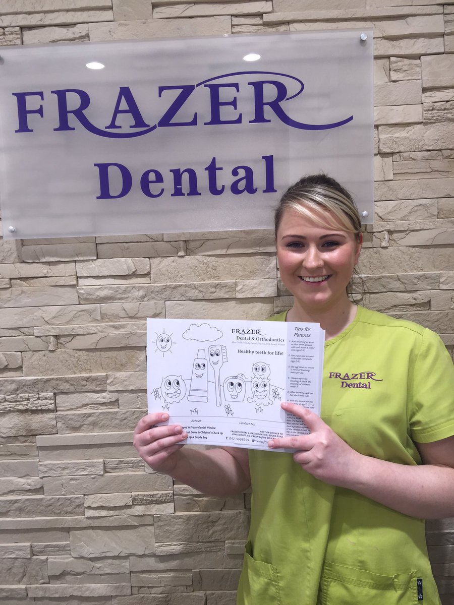 frazer_dental's tweet photo. Have your children entered our 'Healthy Teeth for life 'Colouring Competition?
Pick up a form from Frazer Dental today😃
#keepkidsteethclean https://t.co/q9FRQ1wcmp
