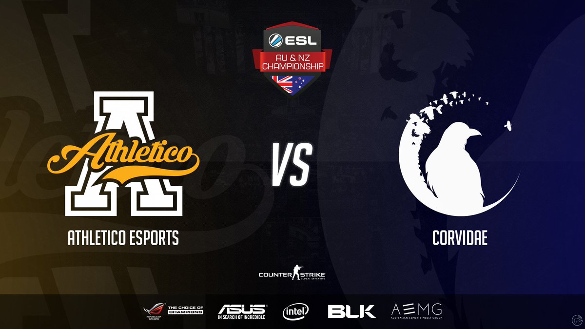 AthleticoES's tweet photo. [#ATHRL] 8:30PM Tonight the boys take on @corvidaeinc in the @ESLAustralia RL S1! Tune into: https://t.co/8n8rhpj3Py #ATHWIN https://t.co/0RAKsBXbmB