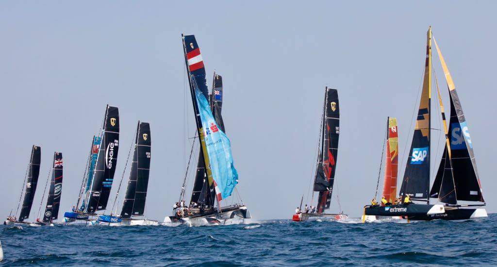 jes_gram's tweet photo. Perfect condition on day one #gc32racing https://t.co/8M35b2a348