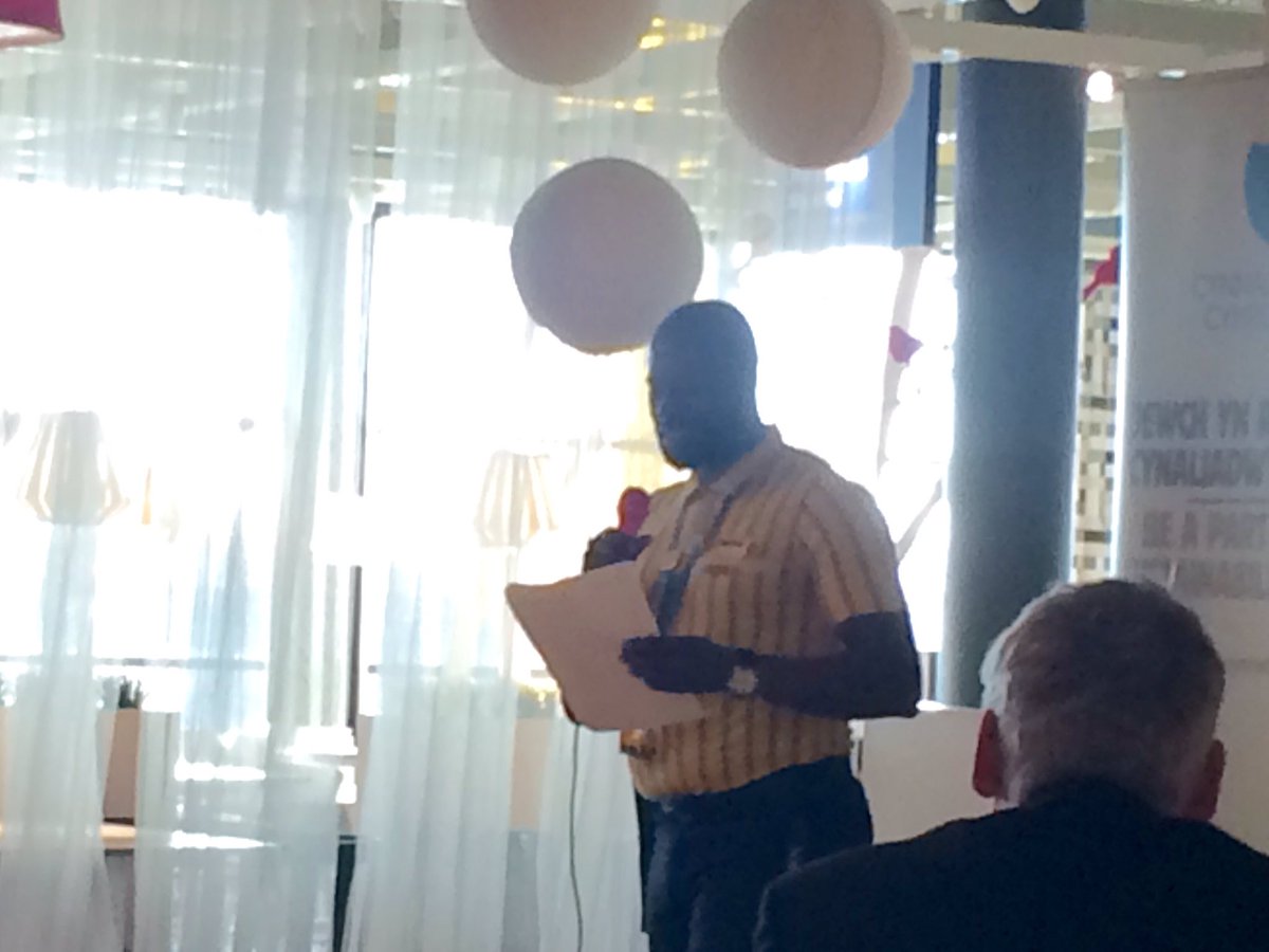 Ralph from <a href="/IKEAUK/">IKEA UK</a> 'To me the <a href="/LivingWageWales/">Living Wage Wales</a> means Laserquest for the kids &amp; taking them to London where I'm from. It's about family'