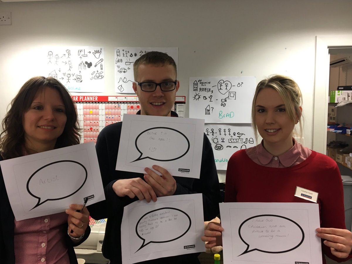 laurapimm's tweet photo. Burnhams "what makes you different" along with pancake morning #diversityweek @NBSsouthwest @NBSemployees https://t.co/ddbOg5VaU2