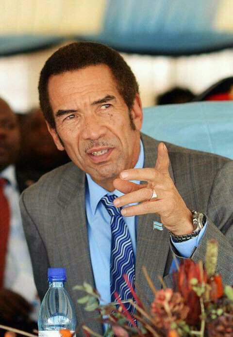 I choose my president His Excellence Dr Sir Seretse Khama Ian Khama happy belated birthday sir 