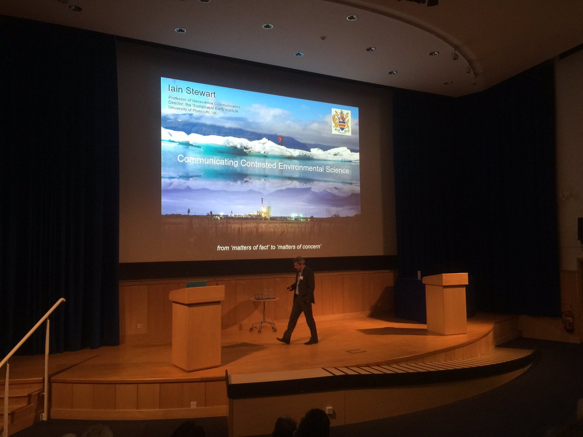 EMRuthFarley's tweet photo. Inspirational talk by @Profiainstewart at #envEXPO2017 last night. Looking forward to a day of learning and collaborating. https://t.co/2P2bqL3XwX