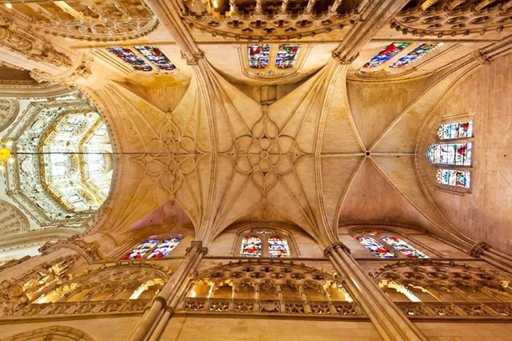 Verbazingwekkende plafonds v/d kathedraal in #Burgos en #SagradaFamilia in #Barcelona <a href="/TurismoBurgos_/">TurismoBurgosOficial</a>  <a href="/VisitBCN_EN/">Barcelona</a> <a href="/sagradafamilia/">La Sagrada Família</a> <a href="/UNESCO/">UNESCO 🏛️ #Education #Sciences #Culture 🇺🇳</a>