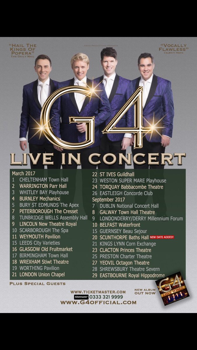 Tomorrow this kicks off! Whether it's your 1st <a href="/G4Official/">G4 Official</a> show or your 100th, there's something there for you. We're proud of this! #g4live