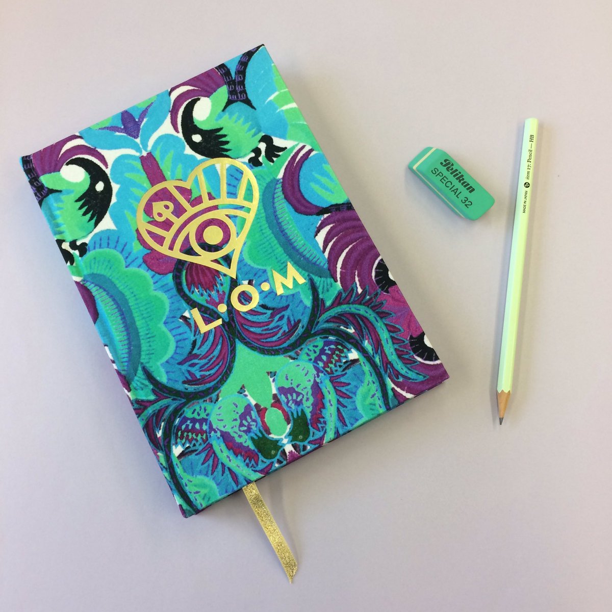 novellabooks's tweet photo. undoubtedly my most colourful commission to date! lined notebooks in five different prints for @LOM_FASHION https://t.co/KicAt70gTd