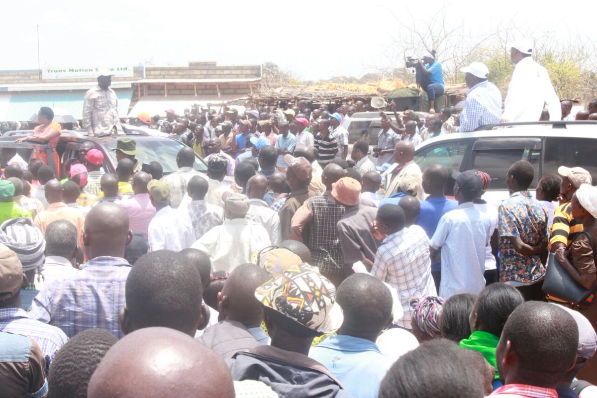 ProgressKN's tweet photo. Party leader @MusaliaMudavadi together with Bungoma senator @Wetangulam addressing supporters at Kathanga Chini, Tharaka Niithi. https://t.co/dC2m2OnYdu