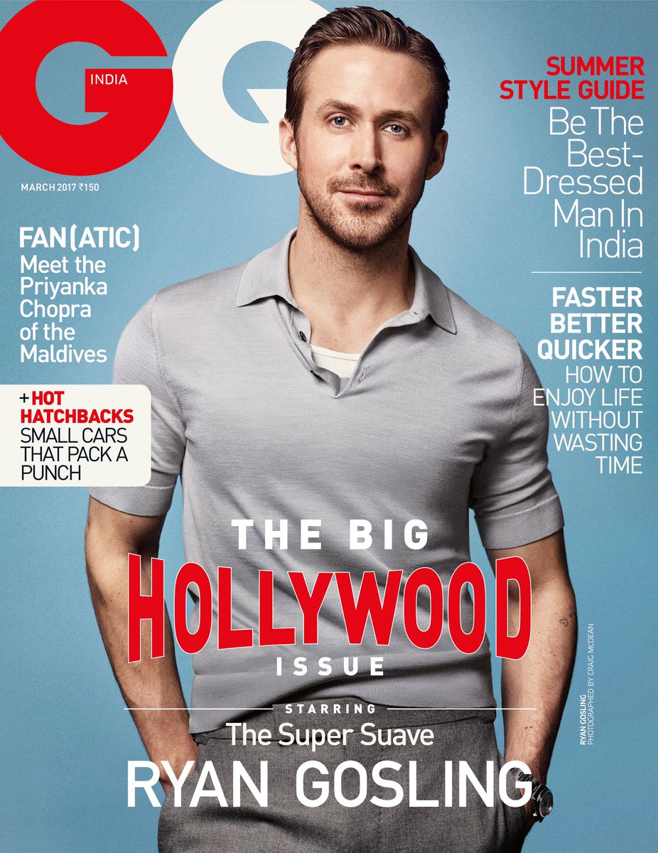 Ryan Gosling fronts our First Big Hollywood Issue, which totally has nothing to do with the fact that the Oscars were last night... 😉