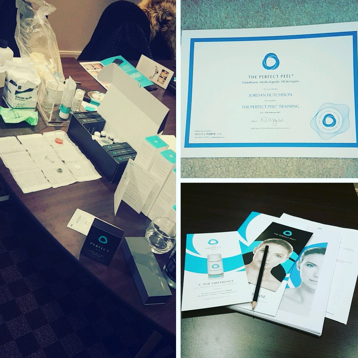 SkinSculpt's tweet photo. Amazing training from The Perfect Peel yesterday..  Excited to offer this at Skin Sculpt Aesthetics ❤ #Acne #AntiAgeing #Pigmentation #Skin https://t.co/vFVuX6X1s7