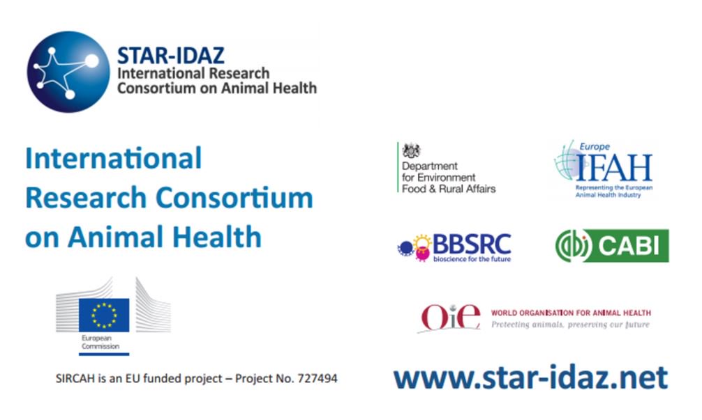 animalhealthEU's tweet photo. Proud to be partner of #EUfunded project #STARIDAZ Int. Research Consortium on #AnimalHealth - #EUIndustryDay #ResearchImpactEU @EU_H2020 https://t.co/pW87phtVCQ