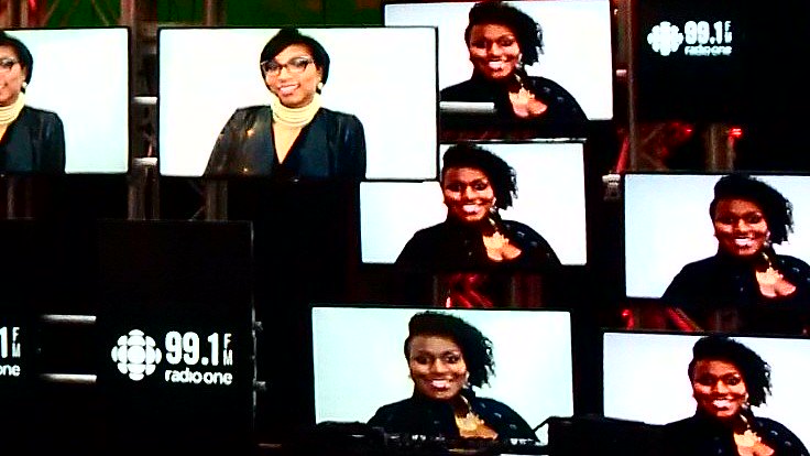 Brdcaster's tweet photo. One incredible event. Hundreds of stories.
HERstory in Black. @cbcradio @howshehustles 
Thank you! https://t.co/gHZql2zNem