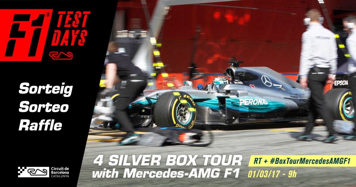 Circuitcat_cat's tweet photo. Ets un autèntic fan de @MercedesAMGF1 i guanya 1 dels 4 Silver Box Tour que sortegem! RT &amp; TWEET a #BoxTourMercedesAMGF1 per participar! https://t.co/lpRwiNDDej