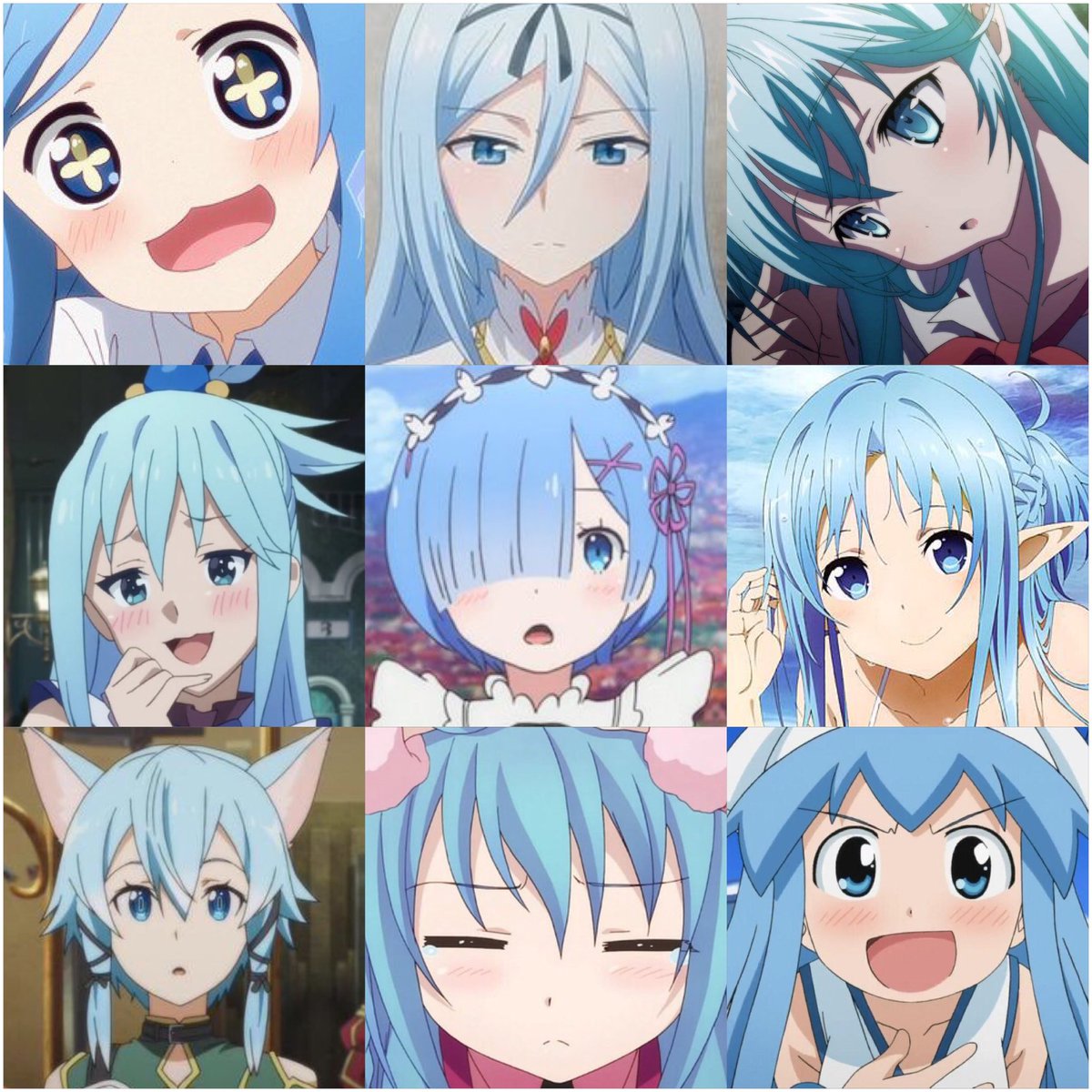 himaxinn's tweet photo. あなたは水色髪？桃色髪？どちら派かなｗ？

水色→RT
桃色→いいね
選べない→RT＆いいね https://t.co/4jZwimAien