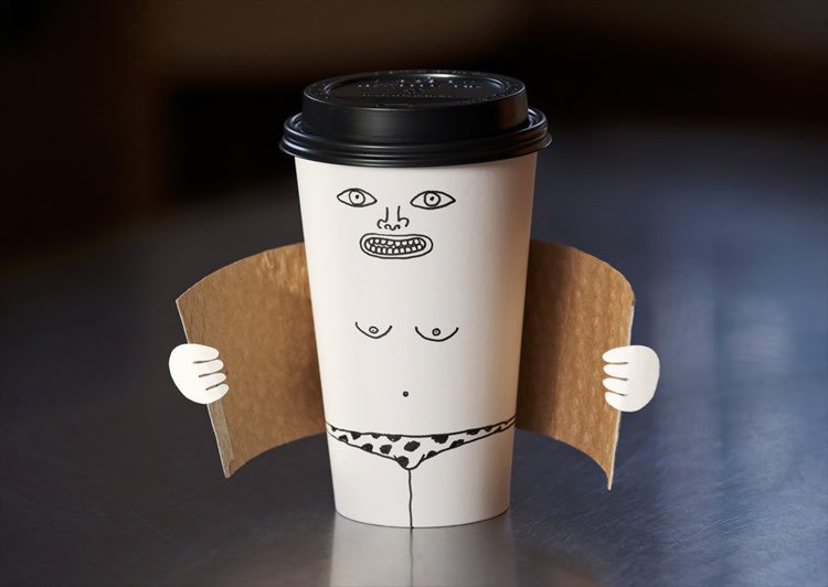 For those who need a little bit extra...  #nudeycoffee