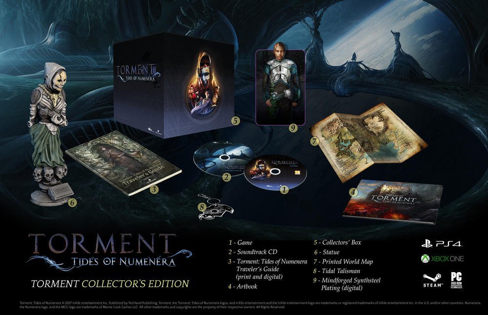JVCom's tweet photo. #Concours !
2 collector de Torment: Tides of Numenera :
RT + Follow + Tweeter #JeVeuxTormentSurPC OU #JeVeuxTormentSurPS4

Fin 03/03 14h https://t.co/V8nkQIhAIL