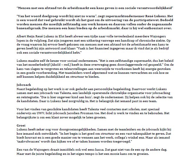 TalentaWerkt's tweet photo. Leuk artikel over onze samenwerking met @Albertheijnelst : https://t.co/9bSiD71U7L