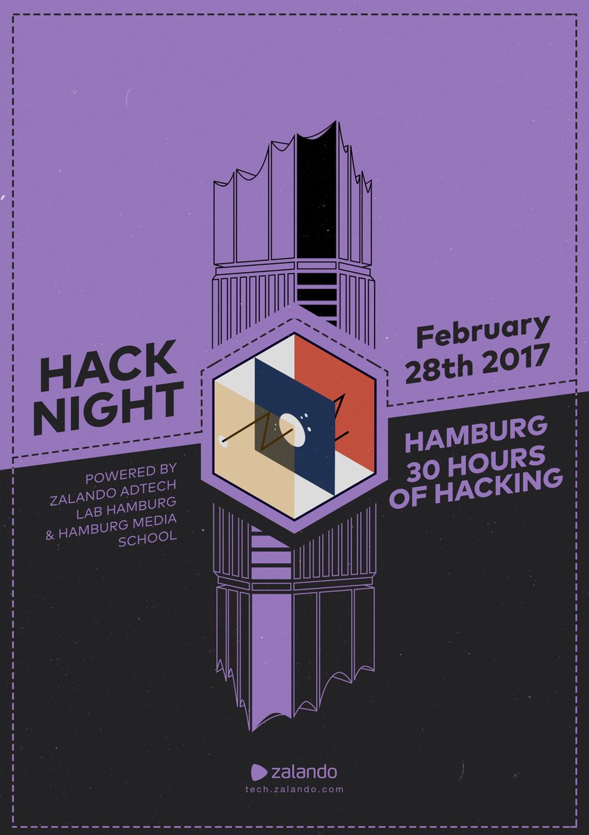 ZalandoTech's tweet photo. Our #ZalandoHacks adventure continues in #Hamburg tonight – follow us for updates throughout the day while we hack the #adtech world! 💻 https://t.co/w3FlFnKqNF
