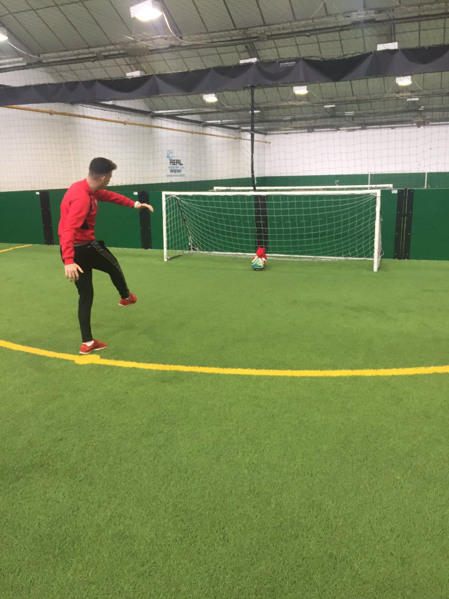 rctfootyfest's tweet photo. We couldnt score in these goals, will the players taking part have better luck? #RCTFootyFest https://t.co/kQ9abWum5T
