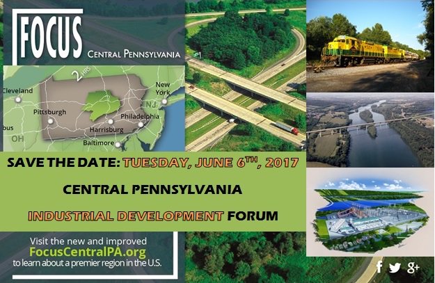 sedacogexport's tweet photo. Join @FocusCentralPA to discuss "Game Changers" in Industrial Development in Central PA! Register today! https://t.co/U2ep6Gb3tX https://t.co/wxr8JdQM73
