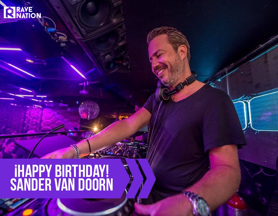 Sander Ketelaars, más conocido como Sander van Doorn, cumple hoy 37 años. ¡Happy Birthday!  