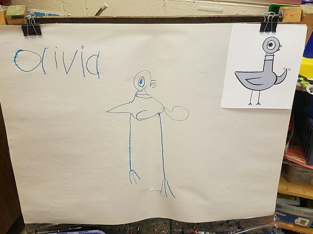 MsLammatPlayer's tweet photo. Room 1 is starting our author study of Mo Willems, author of @The_Pigeon books and many more wonderful stories!  @ISD109 @PlayerSchool https://t.co/aGdyrWc7fh