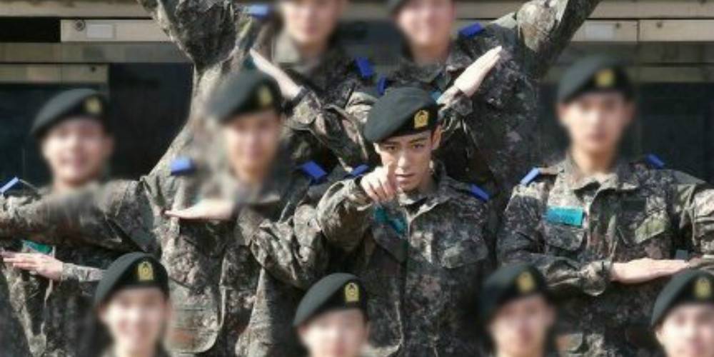 allkpop's tweet photo. More photos of Big Bang's T.O.P in the military revealed https://t.co/eOy7PPJjkK https://t.co/Gk3gfWxN8w