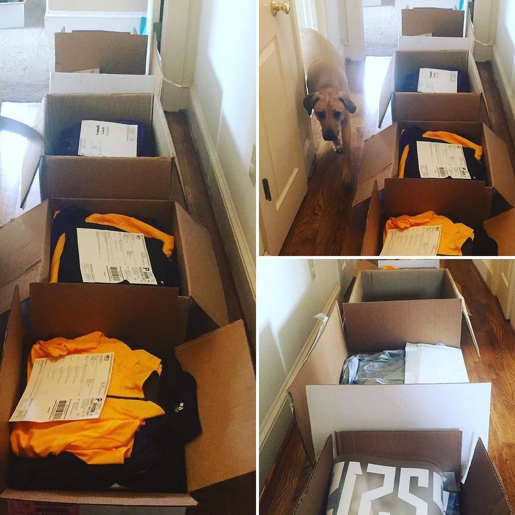 InkdThreads's tweet photo. #Luna not sure what to make of #inkdthreads #staging #boxtrain. #whatcanweprintforyou https://t.co/5rXwAtvaMI https://t.co/Zgj6iJCfrT