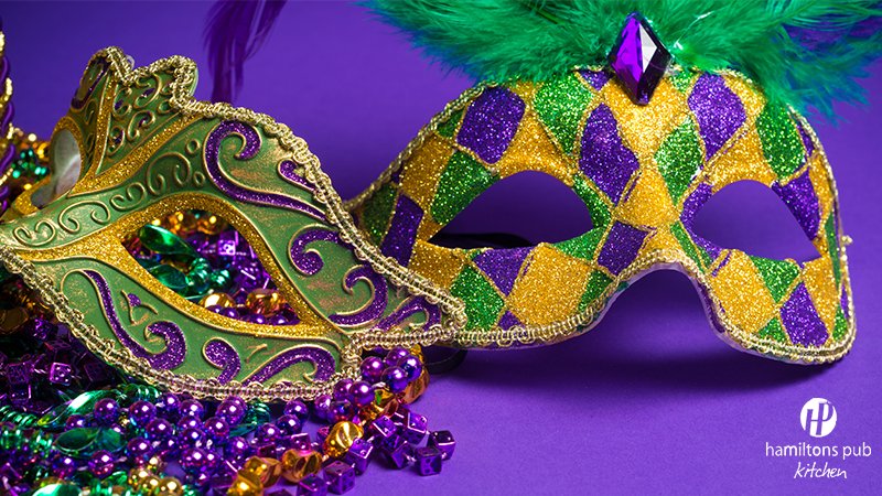 HamiltonsPub's tweet photo. Indulge at the #Pub for #MardiGras! https://t.co/XemWla8ntA