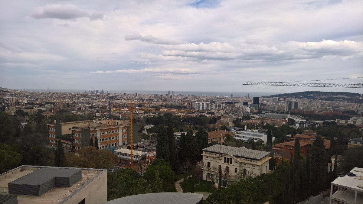 CarlRohde's tweet photo. #Barcelona from rooftop @iesebs  Business School where I will present #Coolhunt as a #methodology. #supercool https://t.co/NsxhzVp7wW
