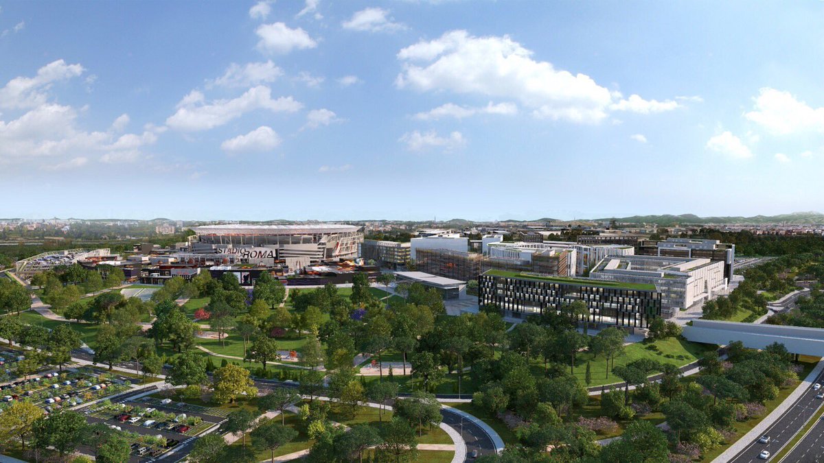 RaiNews's tweet photo. #StadioDellaRoma secondo l'Osservatorio la modifica peggiora il progetto: "Tagliate opere di interesse pubblico" → https://t.co/rKrERdG1u6 https://t.co/gshO9Mmb18