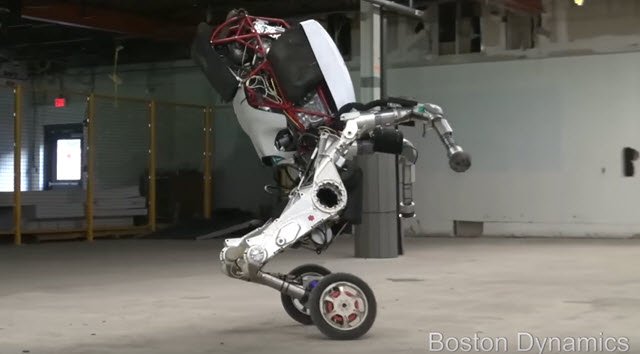 boston dynamics wheeled robot