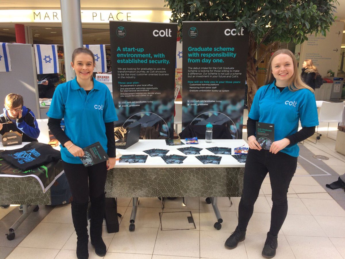 CTSEarlyCareers's tweet photo. Pop by and see @_HannahDavies and anna in #TheForum @UniofExeter @Exeter_Students https://t.co/RRhEYnAVLU