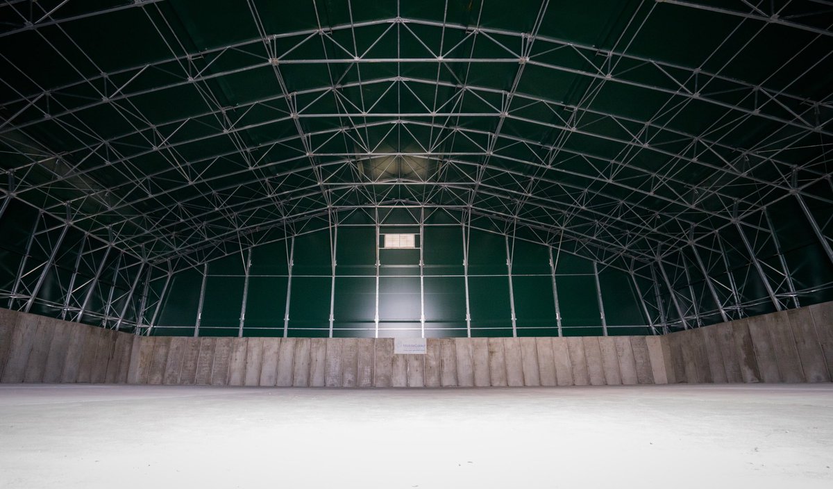 modularcubed's tweet photo. The new @letstalkcentral salt barn complete and looking great...Even picked up a safety award from @morgansindall along the way! https://t.co/Lv6oH7j8ML